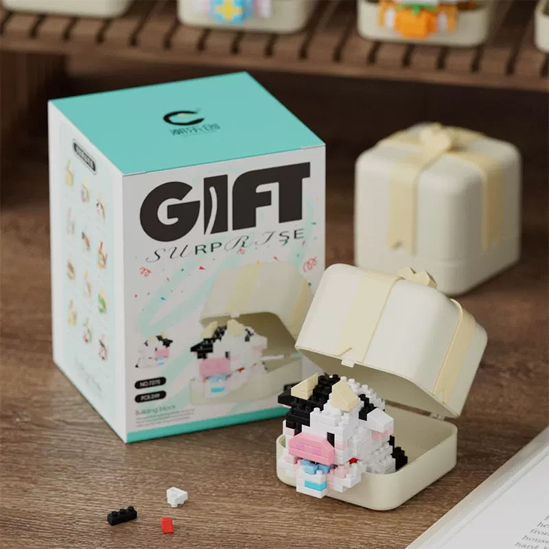 Animal Gift Box Nano Blocks