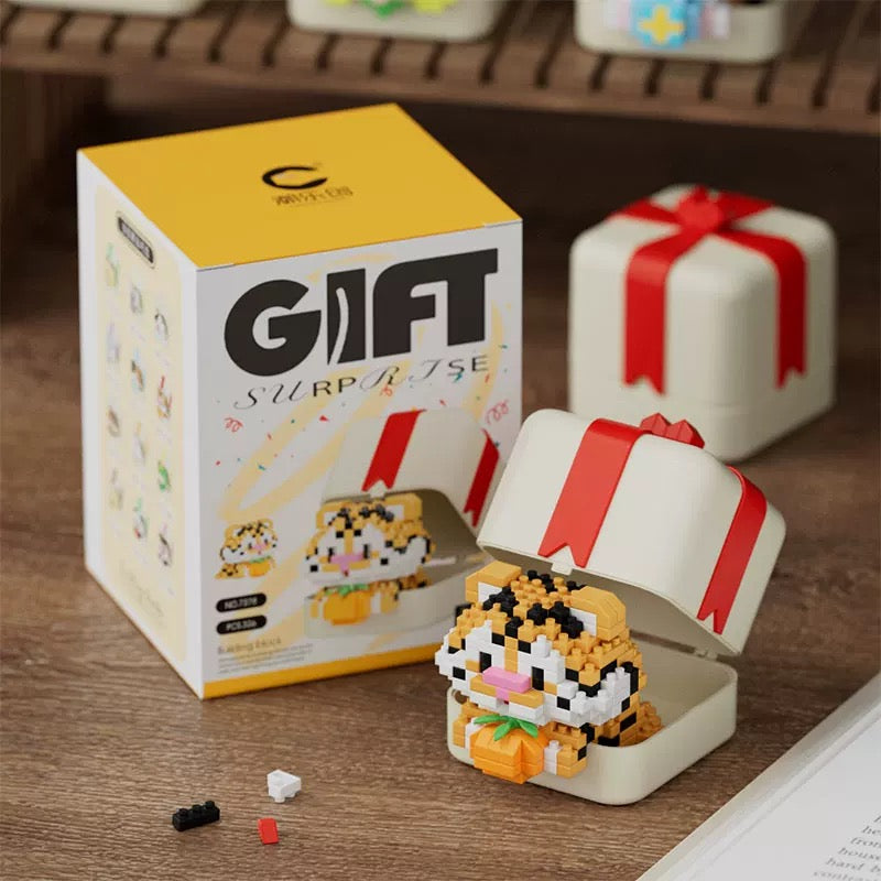 Animal Gift Box Nano Blocks