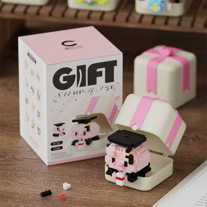 Animal Gift Box Nano Blocks