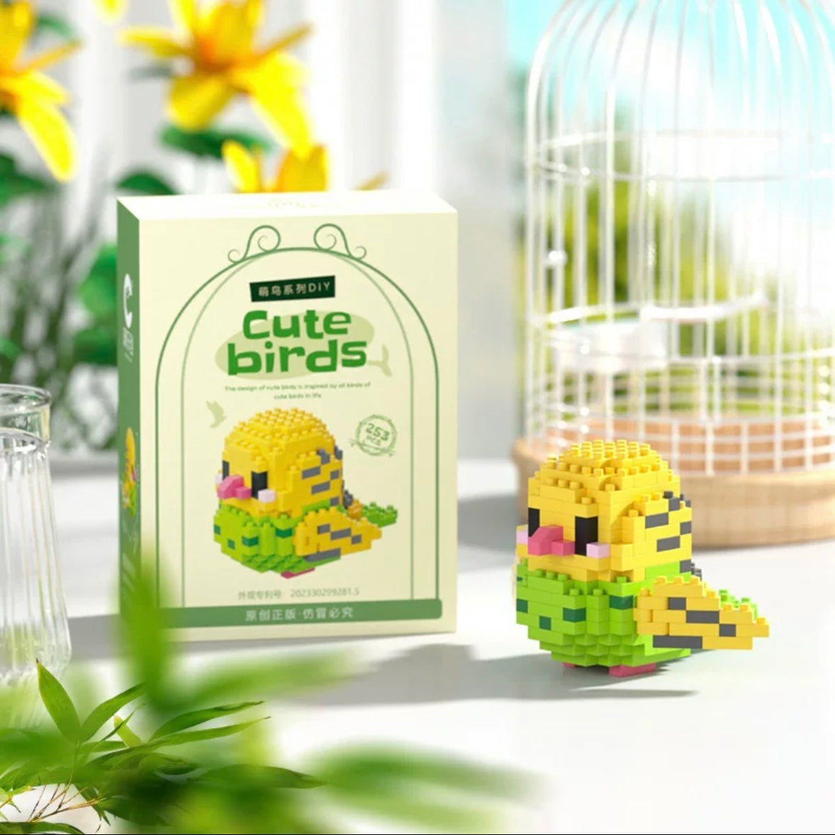 Cute Birds Nano Blocks