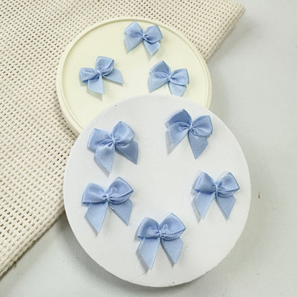2.5cm Satin Ribbon: Ocean Blue