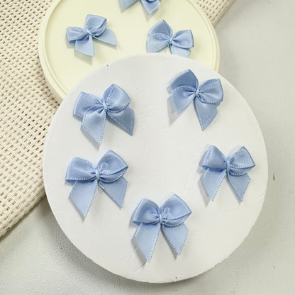 2.5cm Satin Ribbon: Ocean Blue