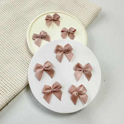 2.5cm Satin Ribbon: Milk Chocolate Brown