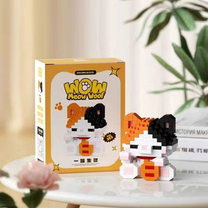 Pets Happy Wedding Series Nano Blocks