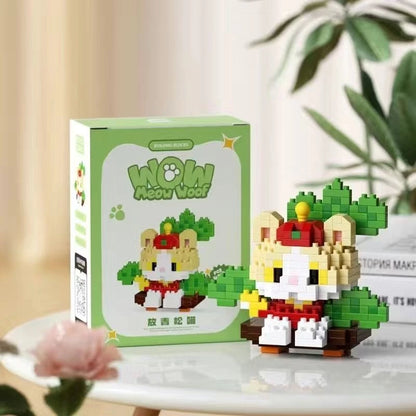 Pets Happy Wedding Series Nano Blocks