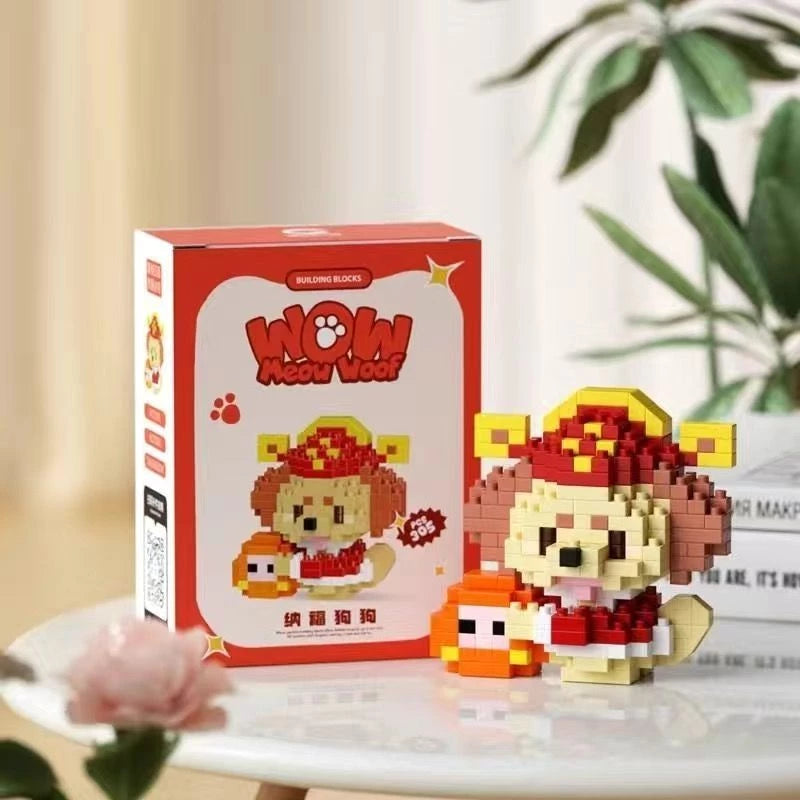 Pets Happy Wedding Series Nano Blocks