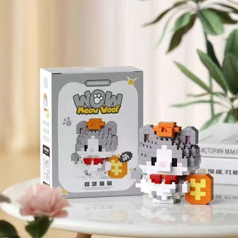 Pets Happy Wedding Series Nano Blocks