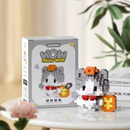 Pets Happy Wedding Series Nano Blocks