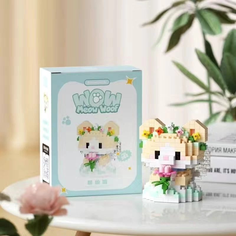 Pets Happy Wedding Series Nano Blocks