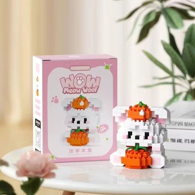 Pets Happy Wedding Series Nano Blocks