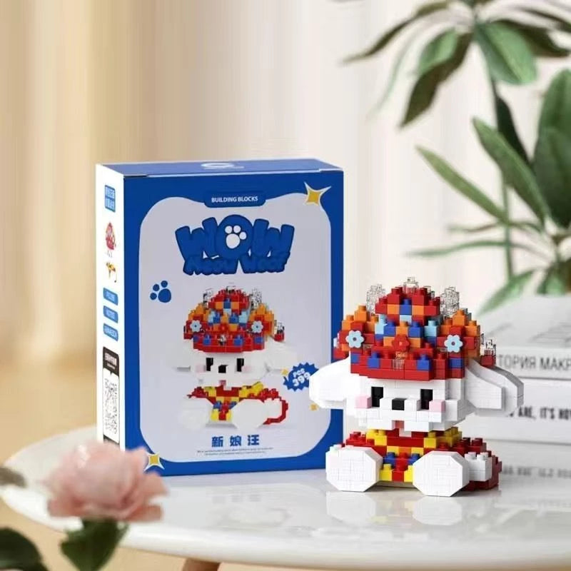 Pets Happy Wedding Series Nano Blocks